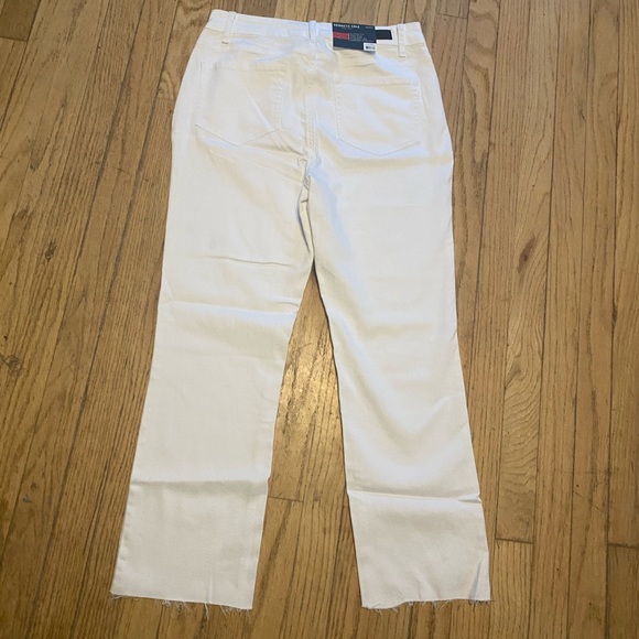 Kenneth Cole button fly straight leg raw hem jeans 29 - Picture 3 of 4